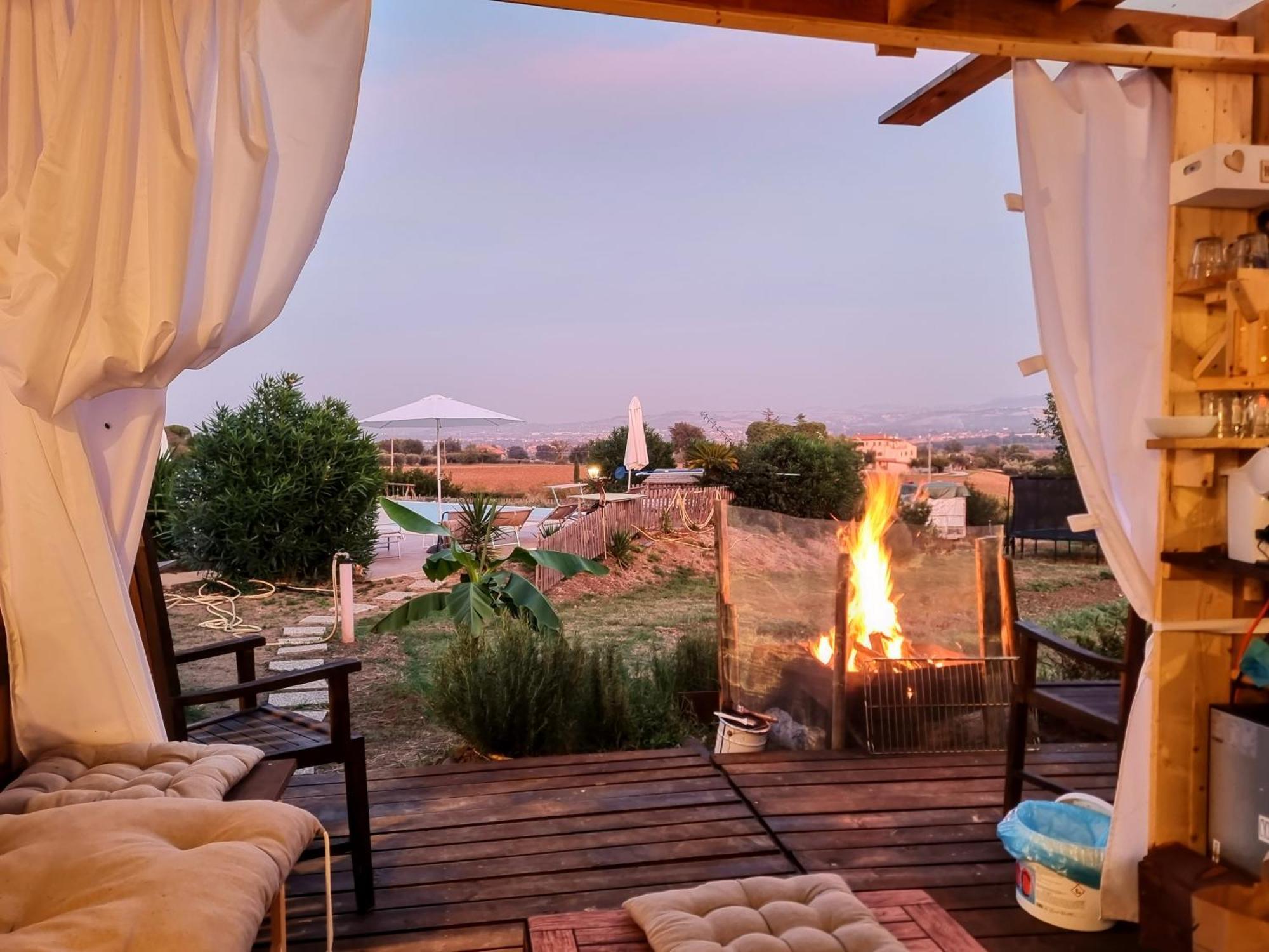 Agriturismo Rosa Antica Monte San Vito Kültér fotó